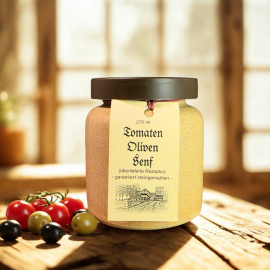 Tomaten Oliven Senf