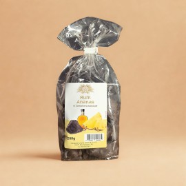 Rum Ananas in Zartbitterschokolade