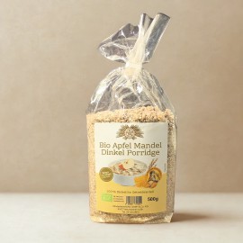 Bio Apfel Mandel Dinkel Porridge