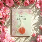 Geschenkkarte mit kleiner Rosenseife – Liebe Grüße