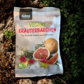 Vegane Kräuterbärchen Thymian-Grapefruit