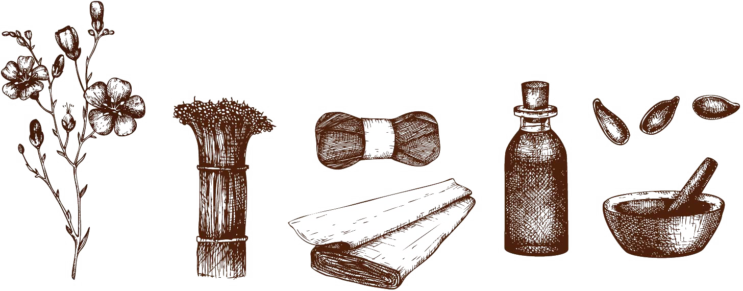 Hintergrundbild Flachs