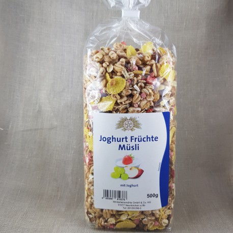 Joghurt Früchte Müsli