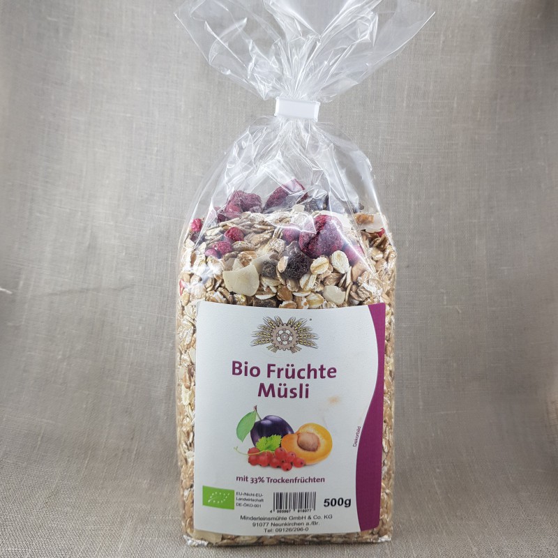 Bio Früchte Müsli - Ölmühle Dörnthal