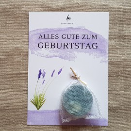 Geschenkkarte Seife